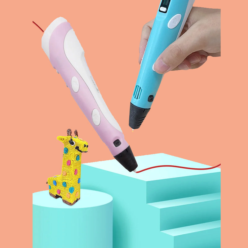 描くだけでお絵かきが立体になる！ペン型3Dプリンター
