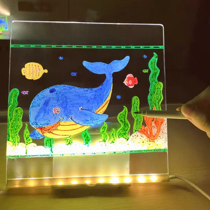 光る！知育お絵かきボード