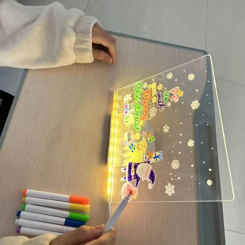 光る！知育お絵かきボード