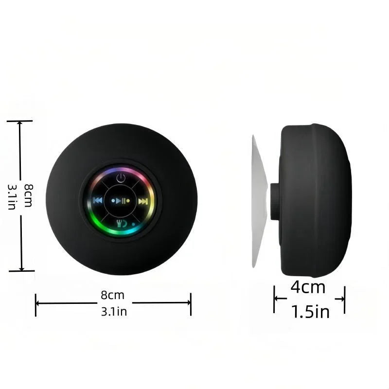 通話もできる！防水ポータブル Bluetooth スピーカー