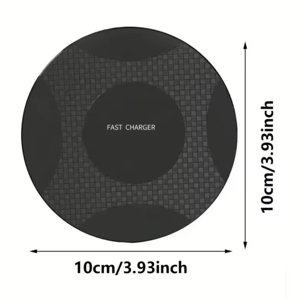 15W ワイヤレス充電器 超薄型 急速充電 スタンド型