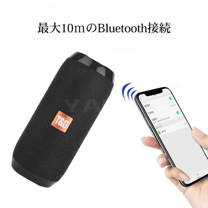 TG117 防水Bluetoothスピーカー ポータブル ワイヤレス ステレオ
