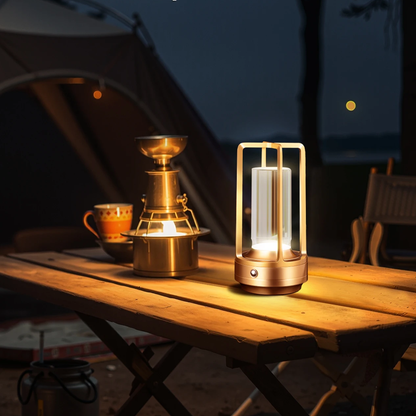 充電式ポータブルLEDランタン型ナイトランプ
