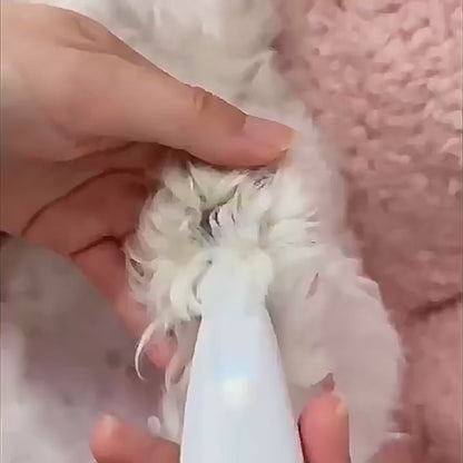 LED照明付き防水ペットトリマー