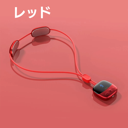 スマホ首をどこでもケア！ネックレス型マッサージャー